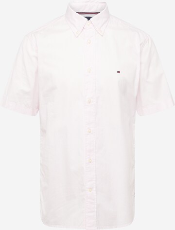 TOMMY HILFIGER Button Up Shirt in Pink: front