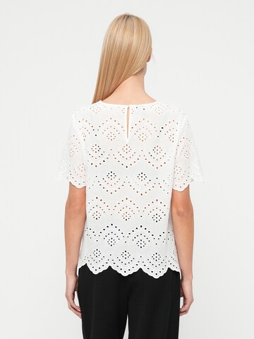 PIECES Bluse 'PCVILDE' in Weiß