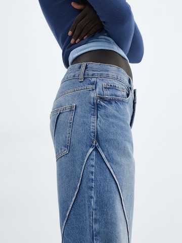 MANGO Loosefit Jeans 'Rossi' in Blau