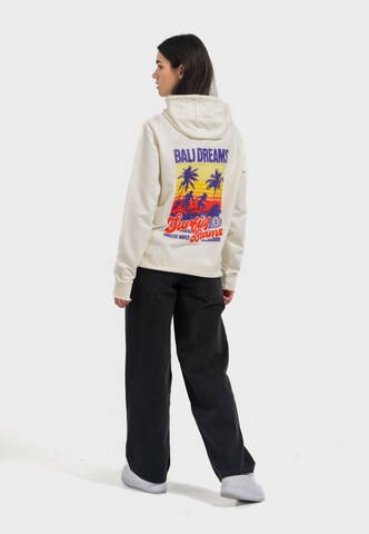 Oldskull Sweatshirt 'Wrldvibe Bali Beam' in White