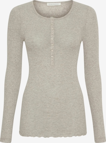 Seamless Basic Paita 'Granddad' värissä beige: etupuoli