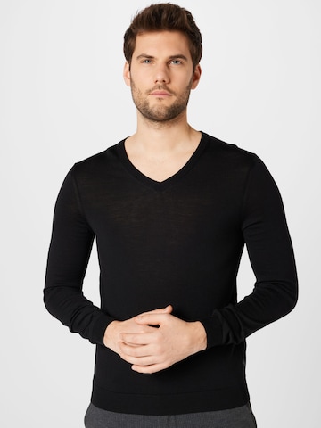 BOSS Black Sweater 'Melba' in Black: front