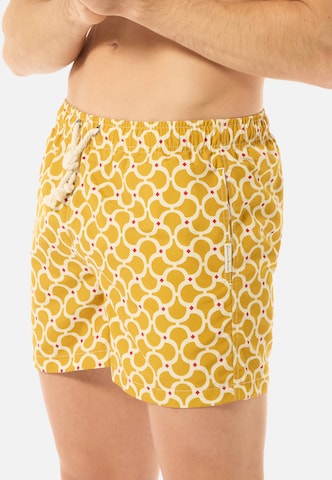 Gassa d'Amante Badeshorts 'Nora' in Gelb