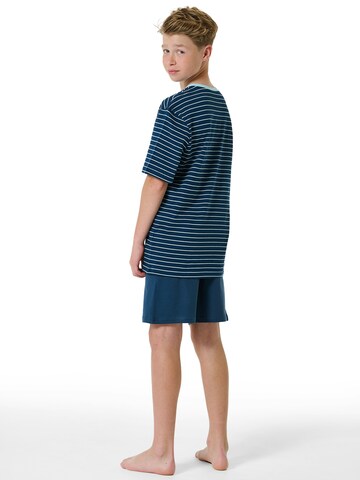 SCHIESSER Shorty ' Nightwear ' in Blau