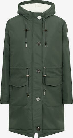 Parka d’hiver 'Festholm' Derbe en vert : devant