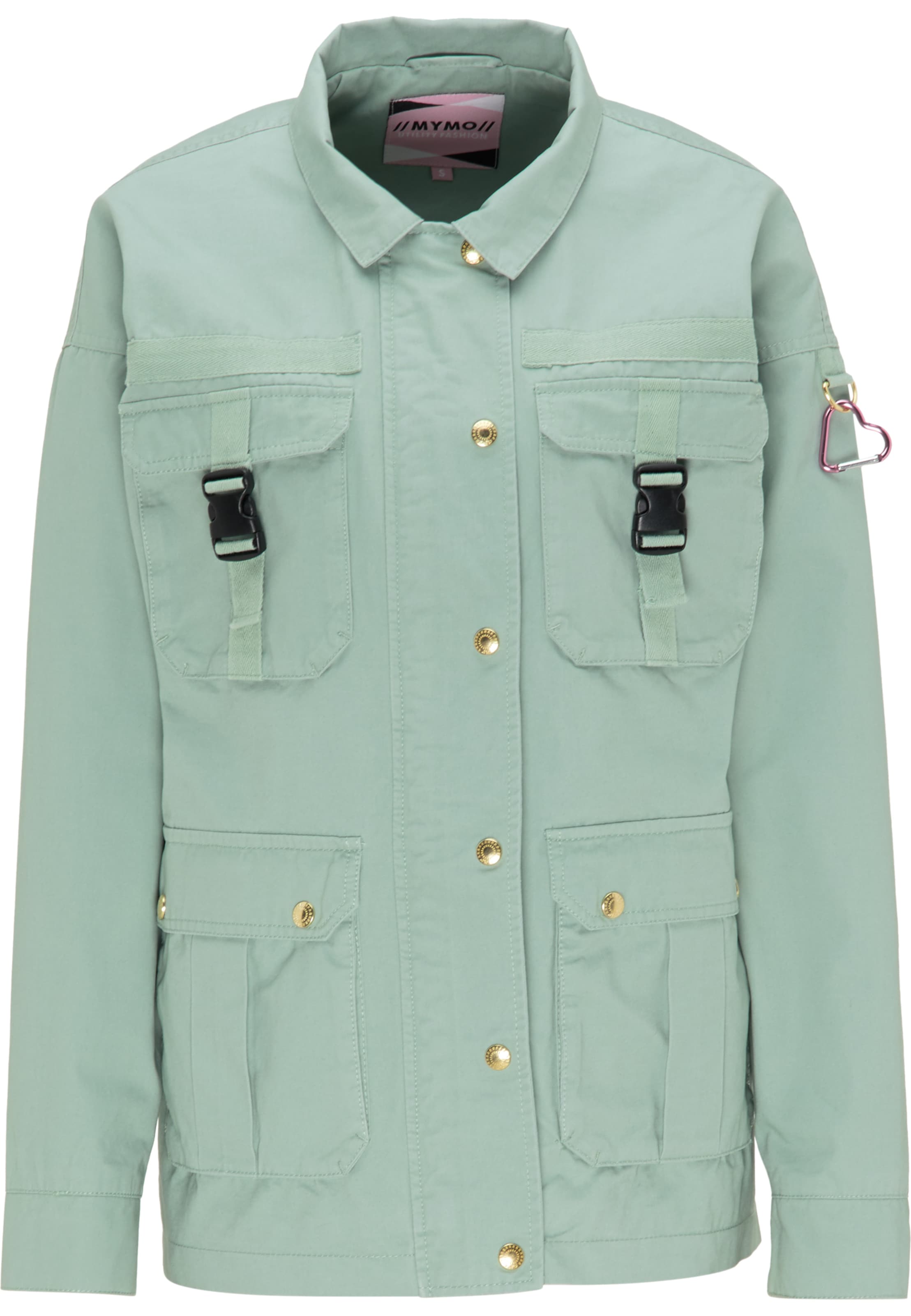 MYMO Toppi värissä vihreä: etupuoli