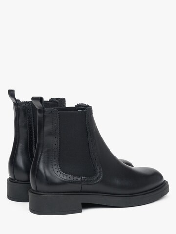 Estro Chelsea Boots '09-3814' in Black