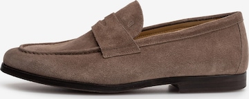 Floris van Bommel Mokassin 'Reda 02' in Braun: Vorderseite