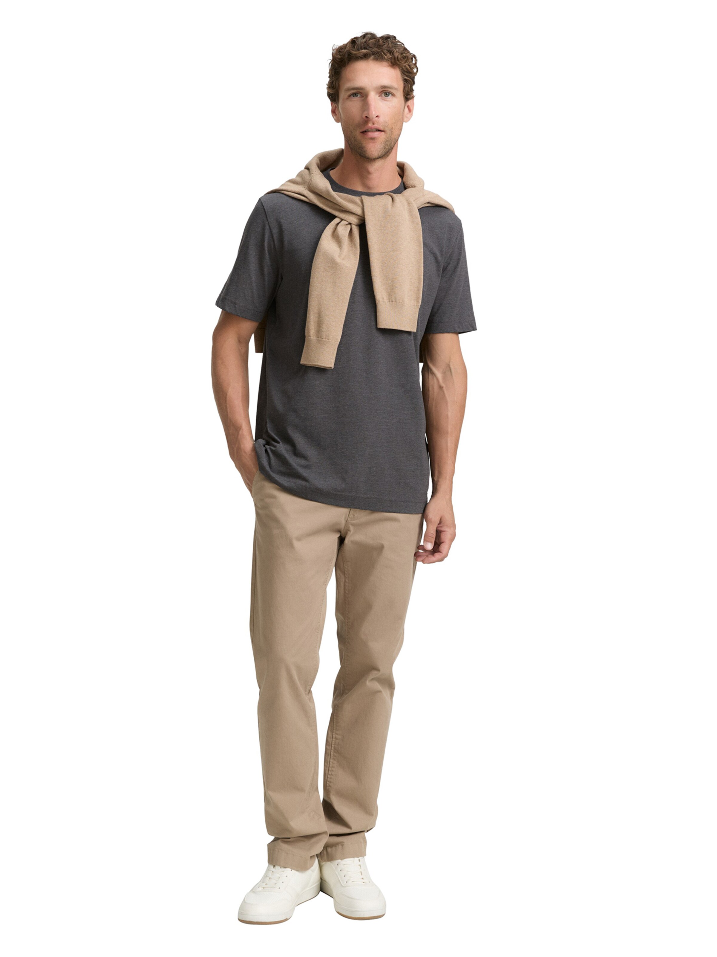 TOM TAILOR Shirt in Grijs