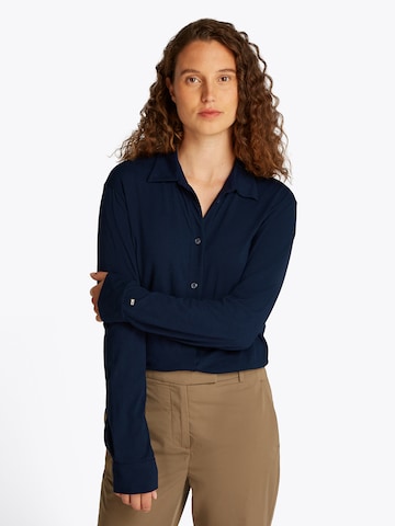 Camicia da donna di TOMMY HILFIGER in blu: frontale