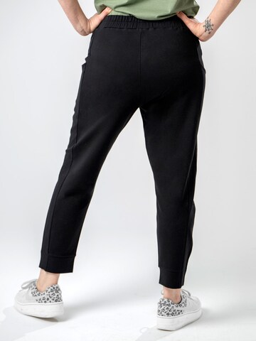 LEAFLETIC Regular Trousers 'Leafletic Women’s Trouser' in Black