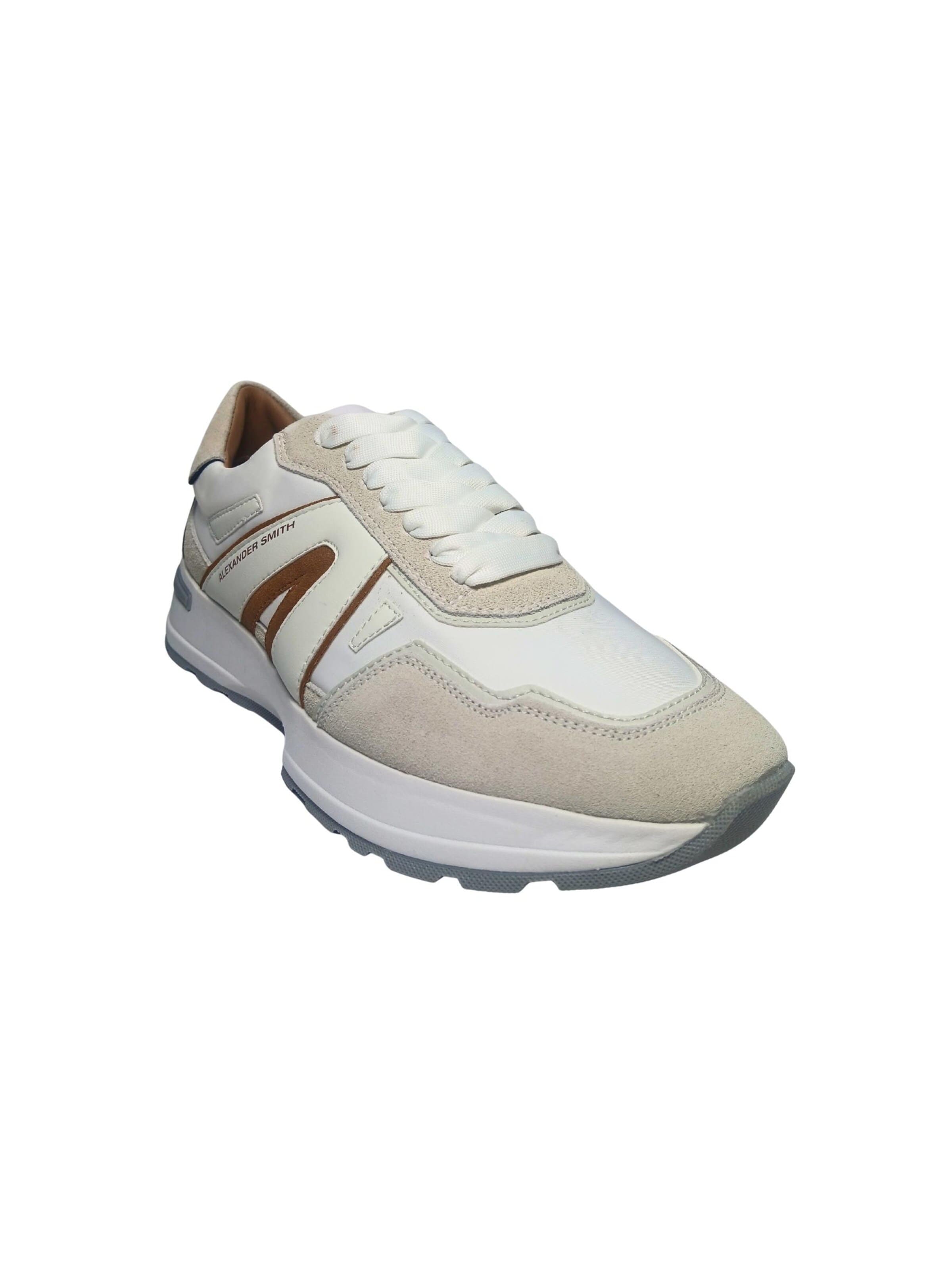 Alexander Smith Sneakers laag in Wit: voorkant