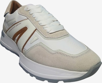Baskets basses Alexander Smith en blanc : devant