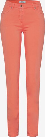 TONI Slimfit Jeans in Orange: predná strana