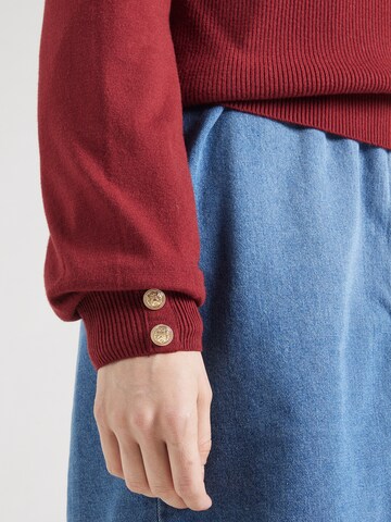 VERO MODA Pulover 'VMHOLLYKARIS' | rdeča barva