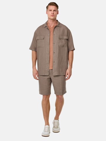 Coupe regular Chemise Boggi Milano en gris