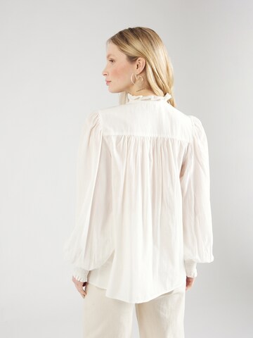 Bluză 'VICTORIANA' de la River Island pe alb