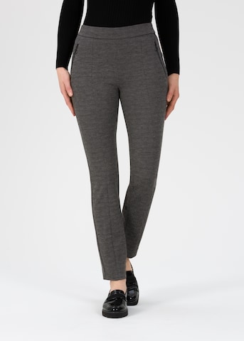 STEHMANN Slim fit Pants in Grey: front