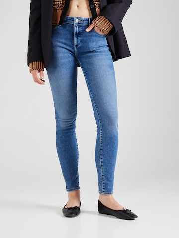 WRANGLER Скинни Джинсы 'SKINNY' в Синий: спереди
