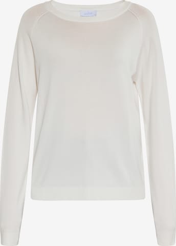 Pull-over usha BLUE LABEL en blanc : devant