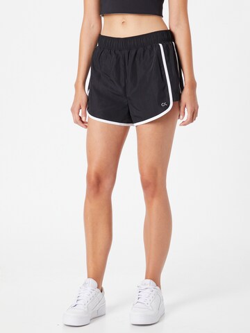 Calvin Klein Sport Regular Broek in Zwart: voorkant