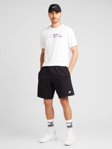 Nike Sportswear Normalny krój Spodnie 'Club' w kolorze czarny