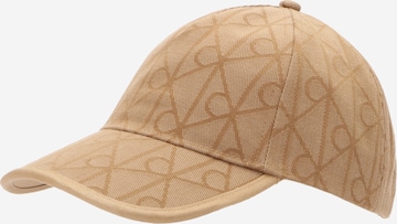 Calvin Klein Cap in Beige: Vorderseite