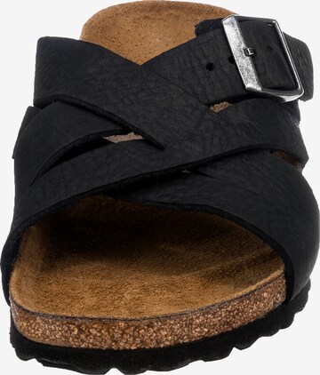 BIRKENSTOCK Pantolette in Schwarz