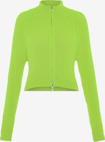 Cardigan MYMO en vert : devant