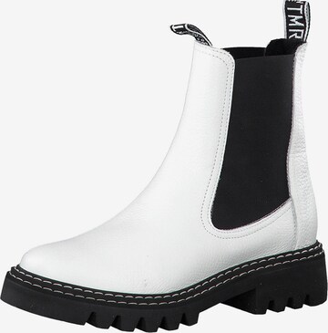 Chelsea Boots TAMARIS en blanc : devant