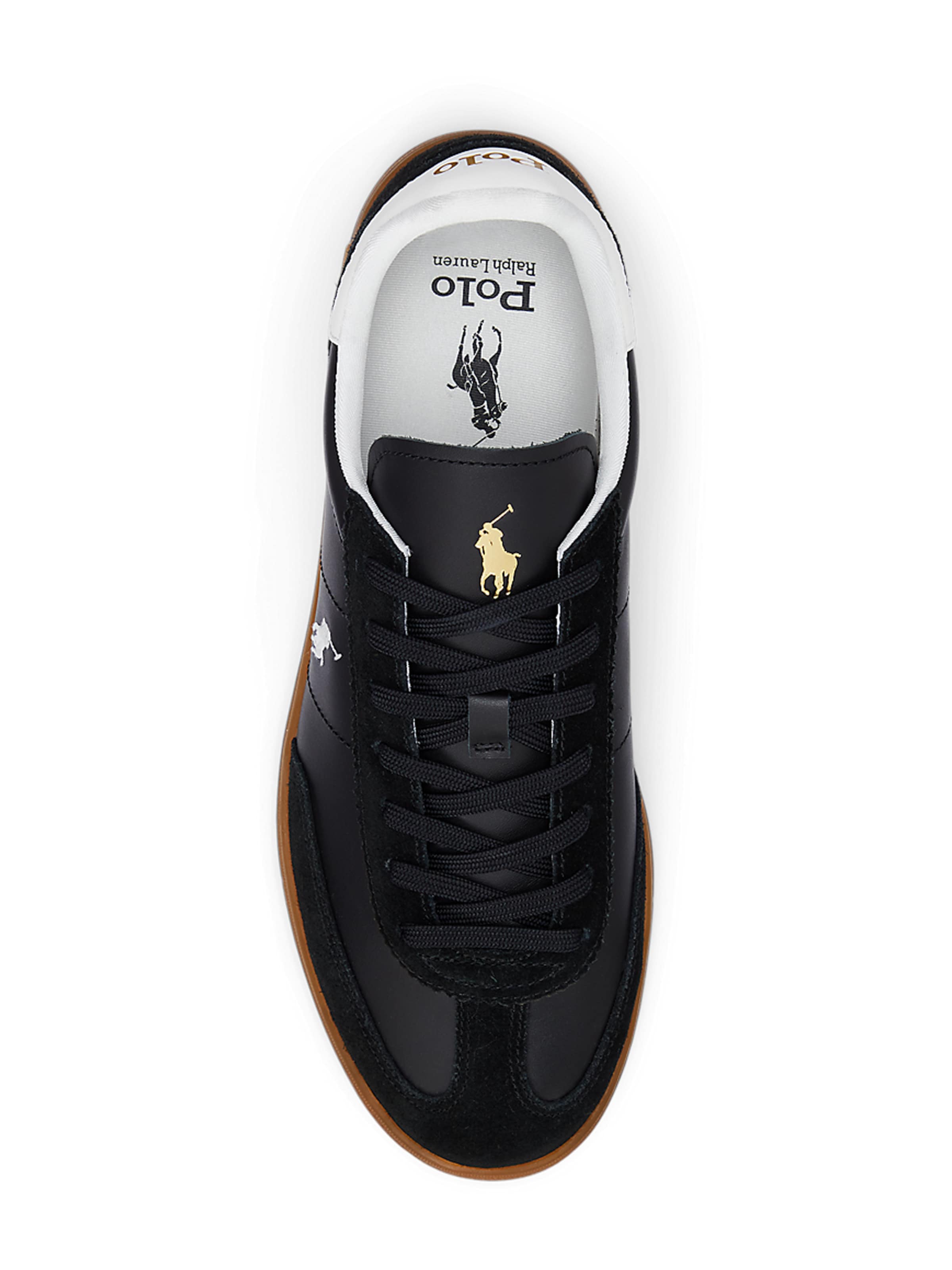 Sneaker low de la Polo Ralph Lauren pe negru