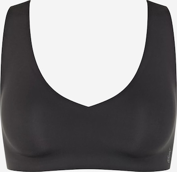 Bustino Reggiseno 'ZERO Feel 2.0' di SLOGGI in nero: frontale