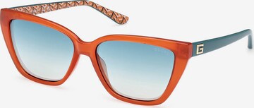 Occhiali da sole di GUESS in arancione: frontale