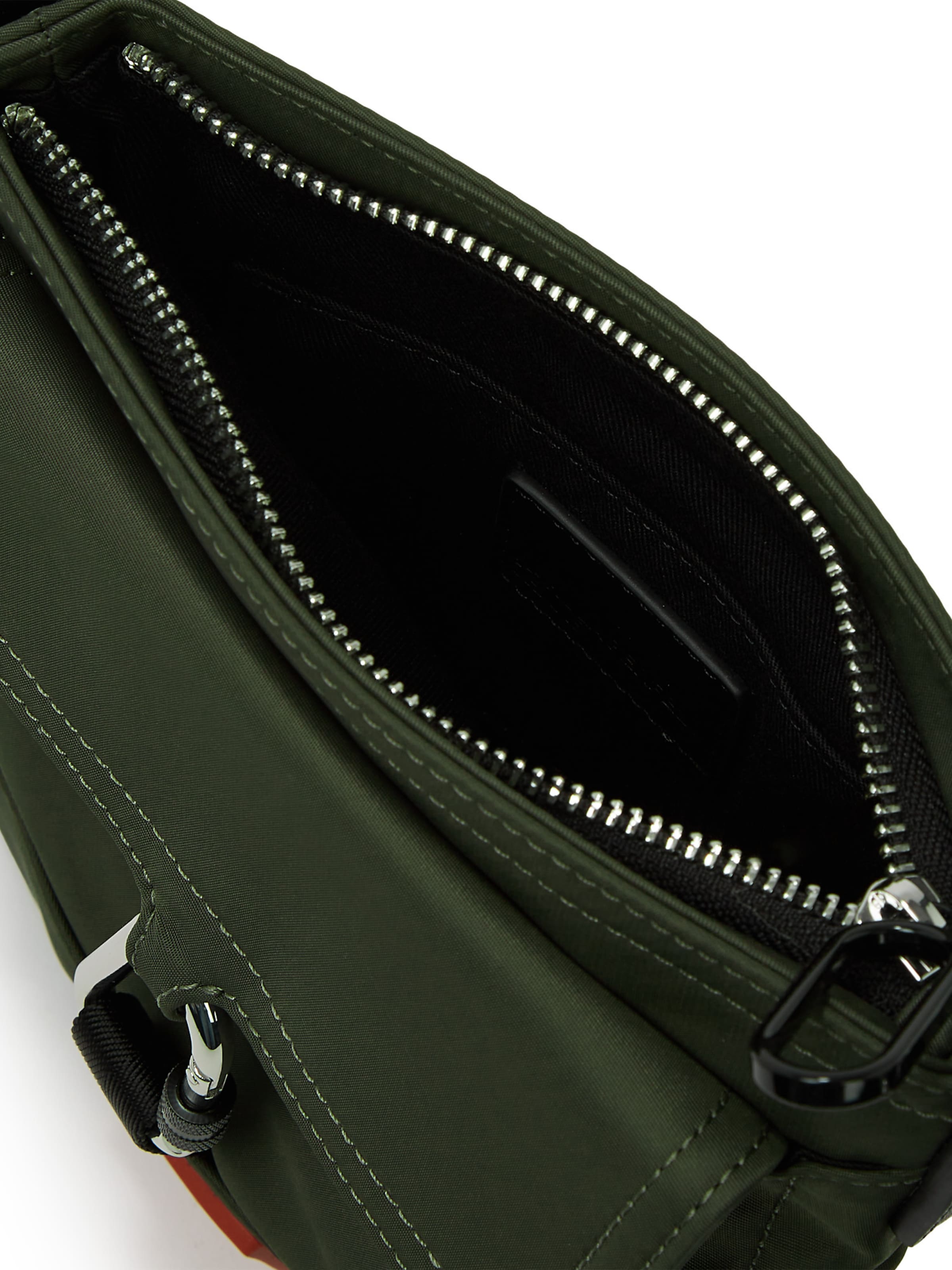 KARL LAGERFELD JEANS Taška přes rameno 'Canyon' – zelená