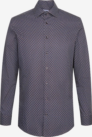 Chemise business 'Schwarze Rose' SEIDENSTICKER en bleu : devant