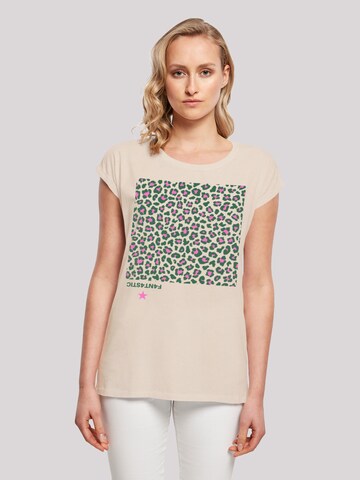 F4NT4STIC Shirt in Beige: voorkant