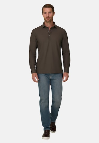 Boggi Milano Shirt 'Sakura' in Brown