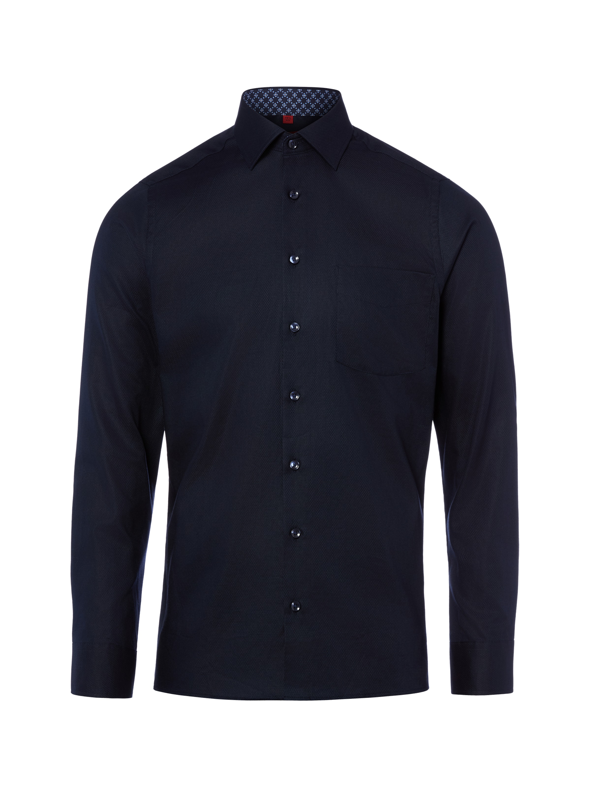 Finshley & Harding Zakelijk overhemd in Blauw: voorkant