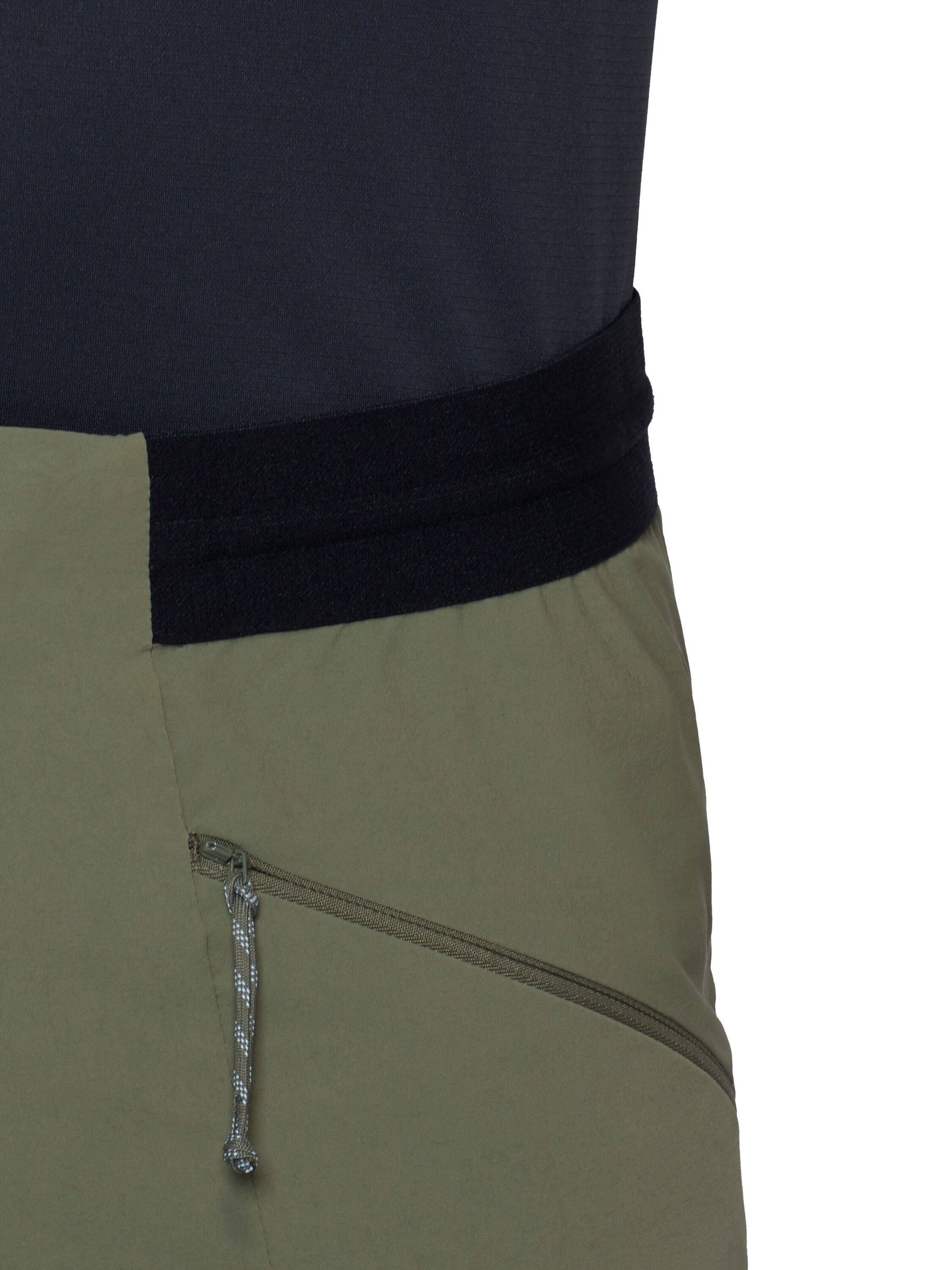 MAMMUT Loose fit Outdoor Pants 'AENERGY' in Green