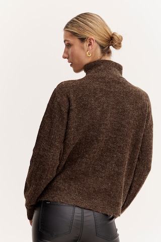 b.young Sweatshirt 'MARTINE' in Brown