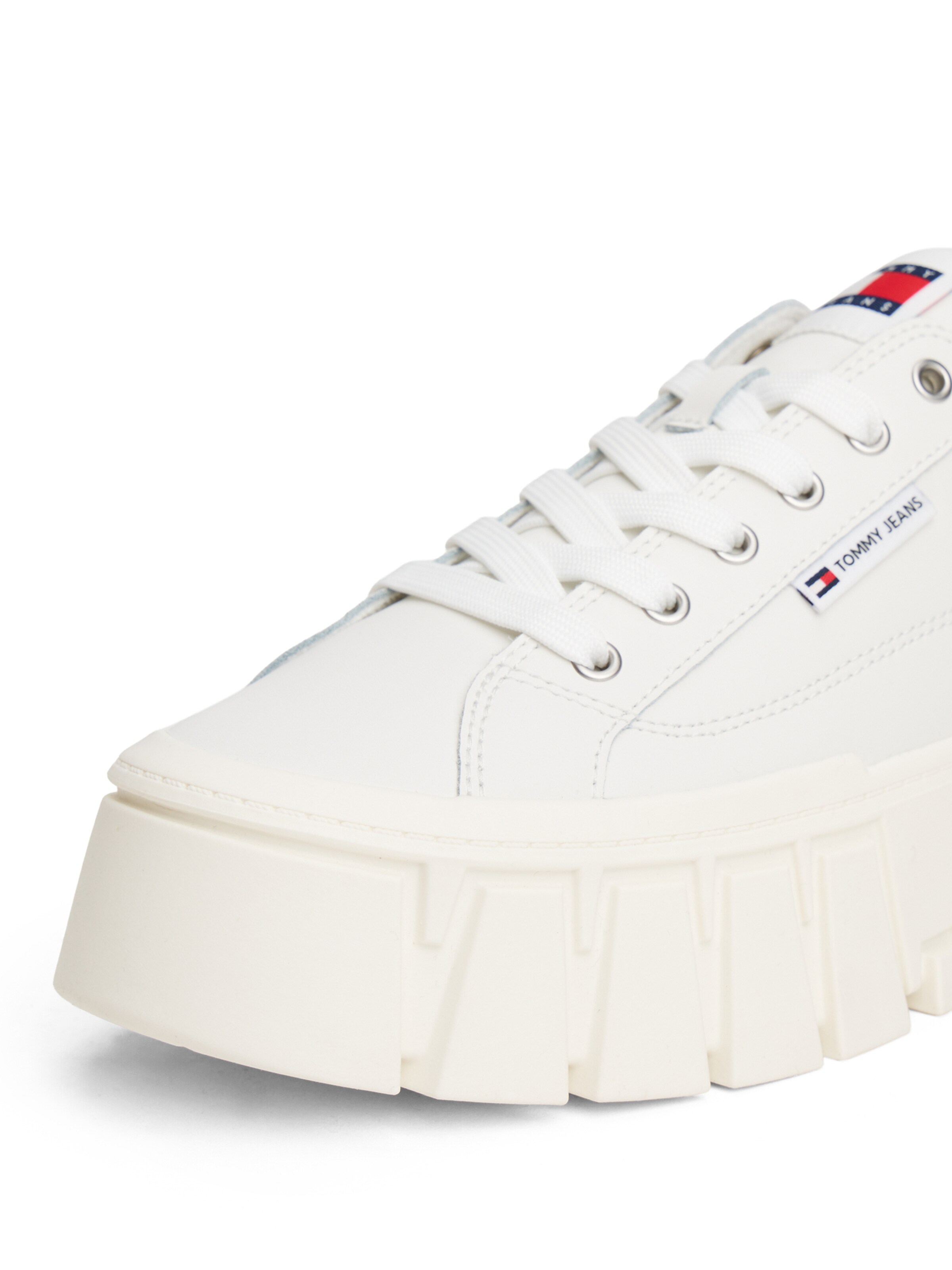 Tommy Jeans Rövid szárú sportcipők 'VULC' - fehér