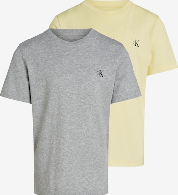 dzeltens Calvin Klein Jeans T-Krekls: no priekšpuses