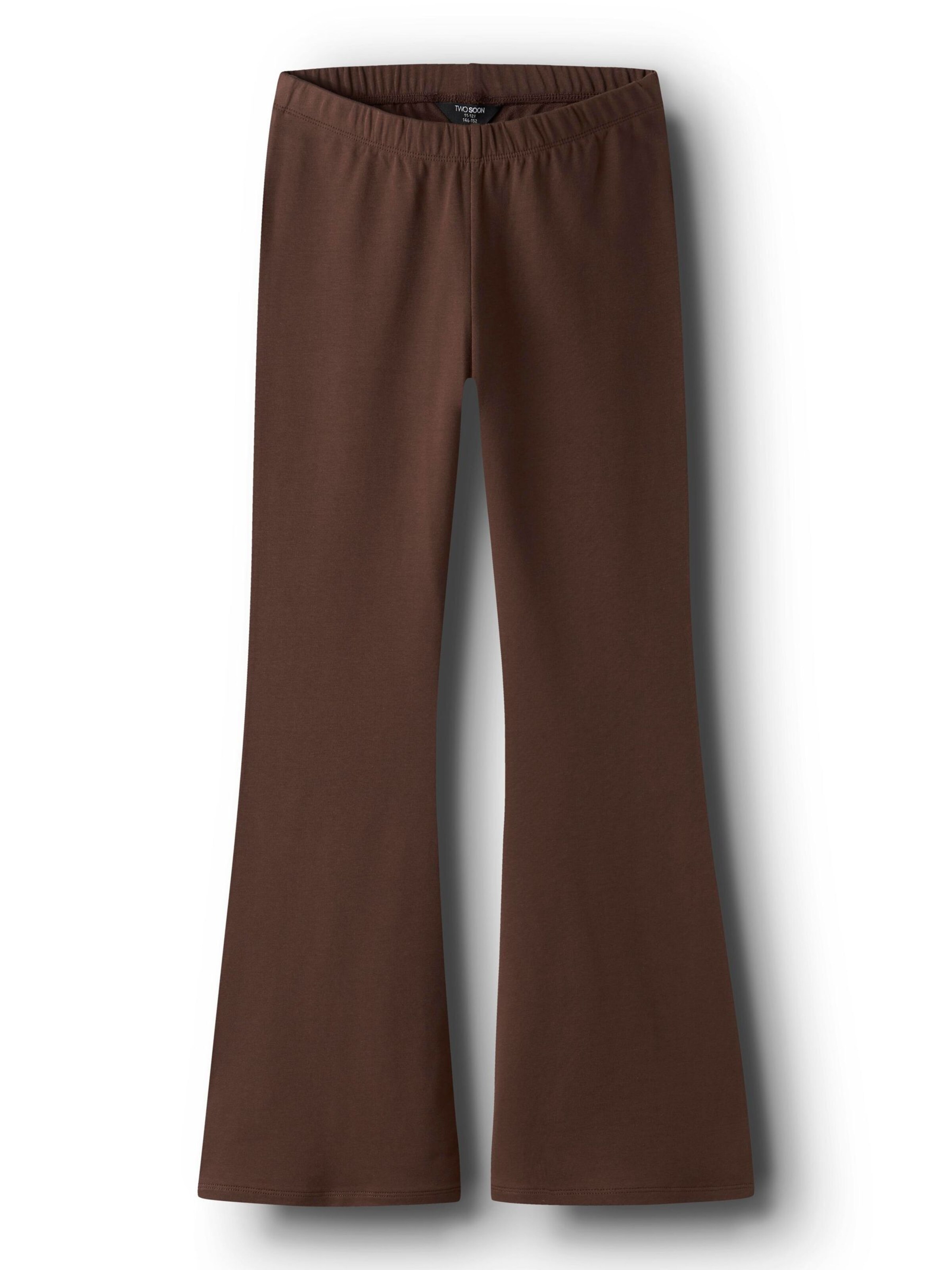 TWO SOON Boot cut Leggings in Brown