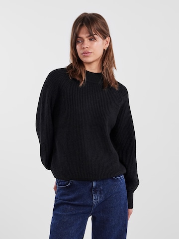 PIECES Sweater 'Natalee' in Black: front