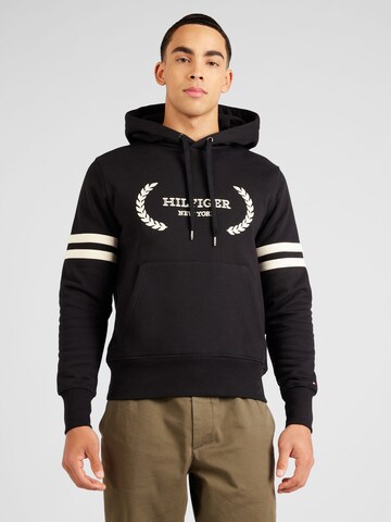 Sweat-shirt 'Laurel' TOMMY HILFIGER en noir : devant