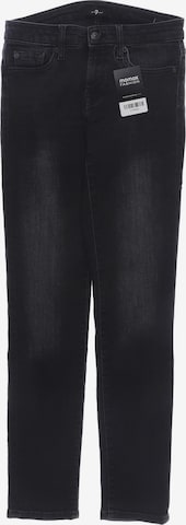 7 for all mankind Jeans in 25 in Black: front