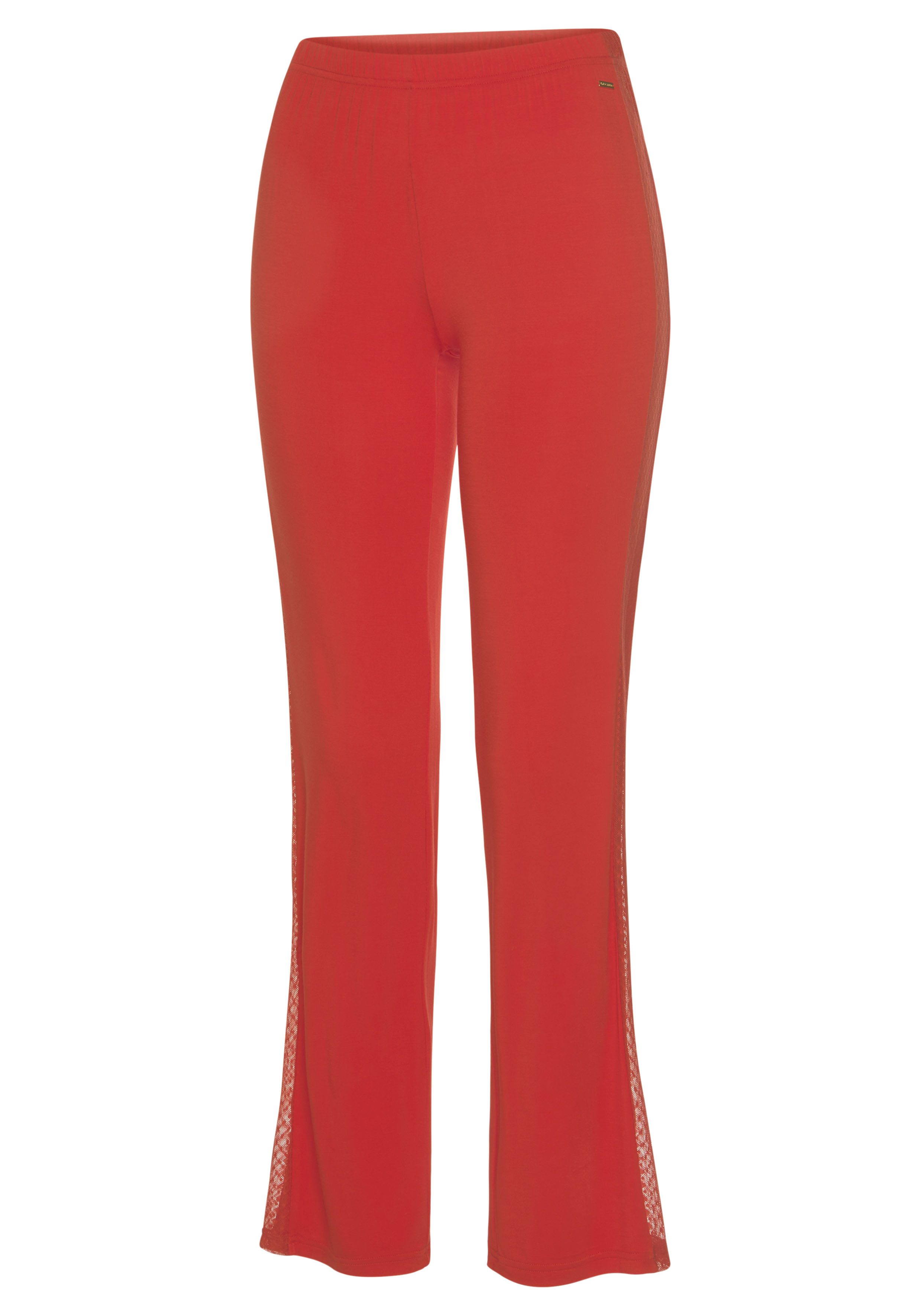 n2STg Abbigliamento LASCANA Pantaloncini da pigiama in Rosso Fuoco 