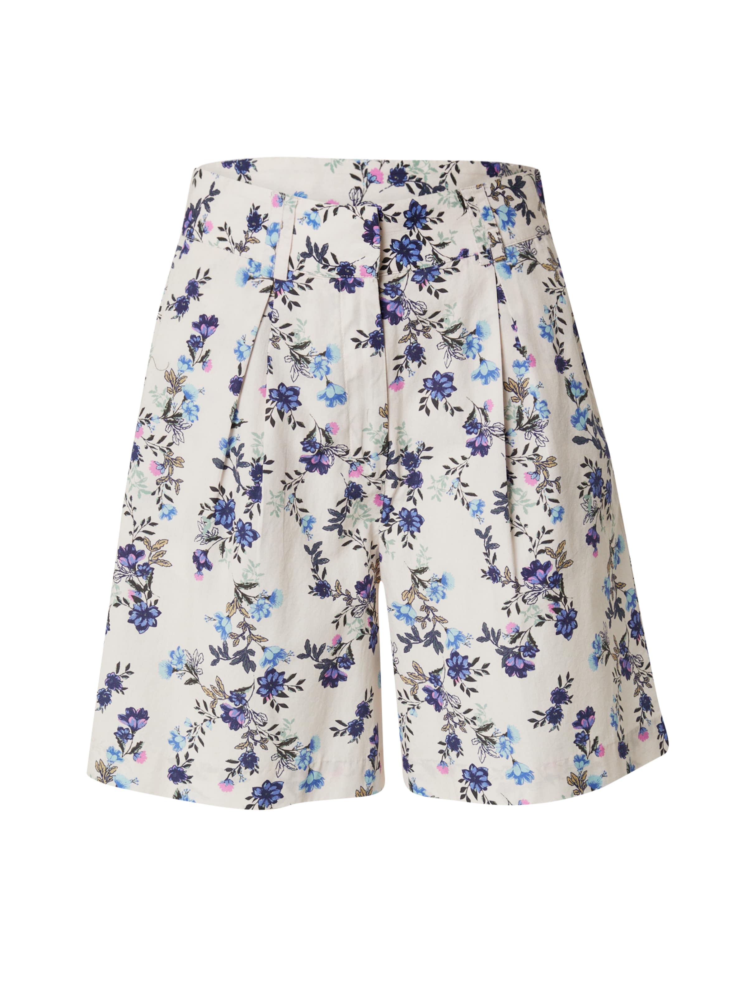 LA STRADA UNICA Loose fit Pleat-front trousers 'Florence' in Grey: front