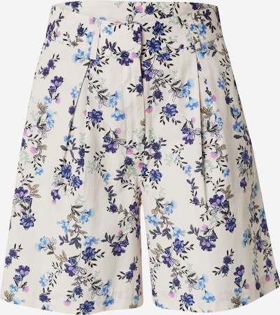 Klostuotos kelnės 'Florence' iš LA STRADA UNICA, spalva – turkio spalva / tamsiai mėlyna / šviesiai pilka / šviesiai rožinė, Prekių apžvalga