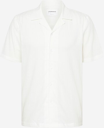 Lindbergh Regular fit Button Up Shirt 'Delave' in White: front